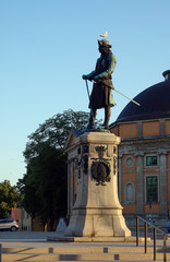 Denkmal Karl XI. am Stortorget in Karlskrona