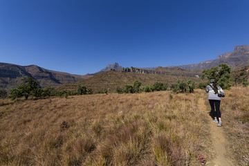 Fototapeta premium Drakensberg mountains in South Africa