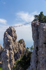 rocks stairs