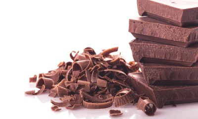 Dark Chocolate Blocks and Pieces