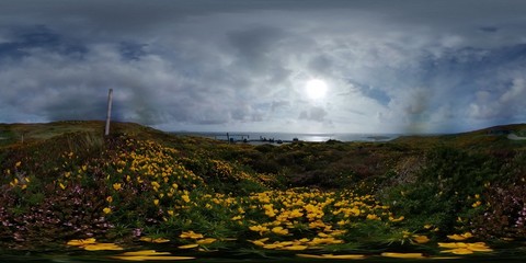 Above the Sky Road Clifden
