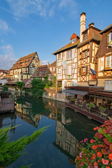 Petite Venise, Colmar, Alsace, Frankreich 