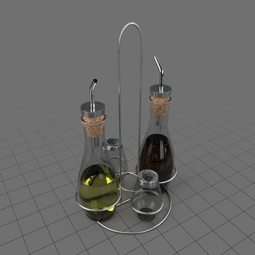 Oil and vinegar stand