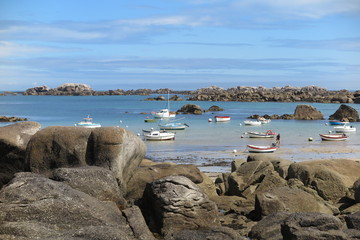Strand von Meneham, Finistère , Bretagne