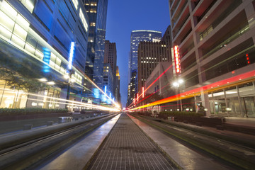 Fototapeta na wymiar Houston downtown skylines