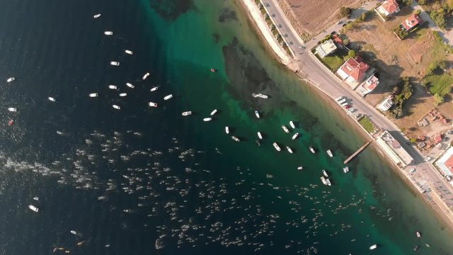 The Hellespont and Dardanelles crossing is a significant open water swim of 4&frac12; km between Europe and Asia.