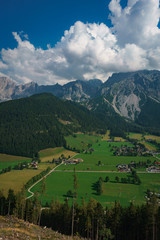 Berglandschaft in der Steiermark