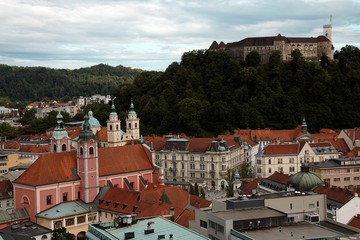 Fototapeta na wymiar Slovenia's Capital