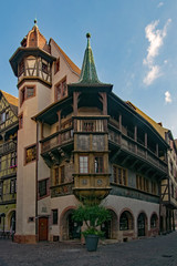 Fototapeta na wymiar Maison Pfister, Colmar, Alsace, Frankreich 