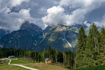 Beautiful mountain view in Auronzo di Cadore 