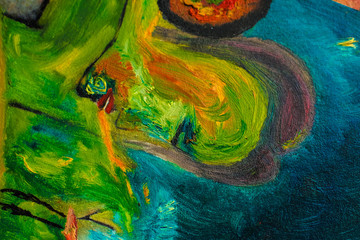 abstract, paint, texture, colorful, grunge, art, color, watercolor, painting, paper, wall, yellow,...