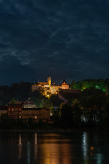 Mariahilfberg bei Nacht in Passau