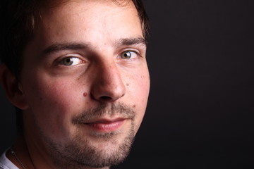 Obraz premium Portrait of a beautiful man