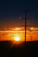 Atardecer en la ciudad