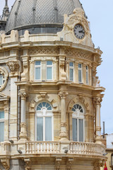 Fototapeta na wymiar Ayuntamiento de Cartagena, Murcia, España