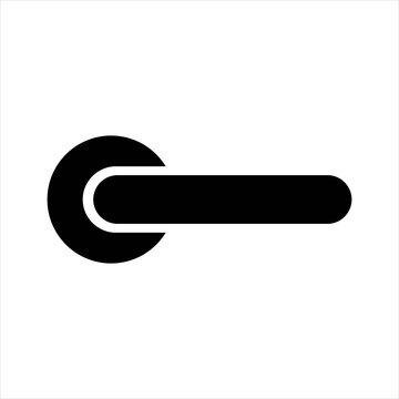 Door Knob. Isolated Icon Object