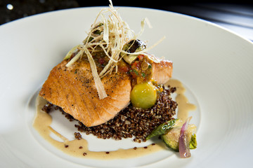Atlantic Salmon on Quinoa