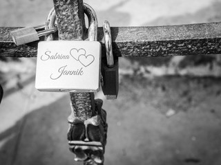 Padlocks of love