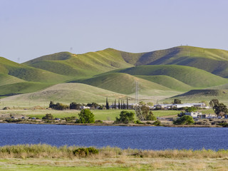 Afternoon view of the beautiful San Luis Creek Kiosk