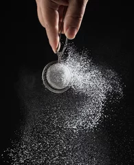 Foto auf Acrylglas fluffy powdered sugar © Mara Zemgaliete