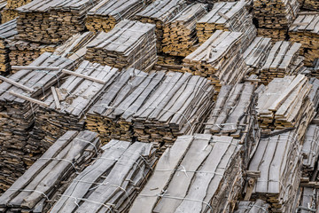 boards folded for transportation