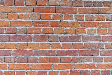 Vintage pattern with brick. Colorful background.