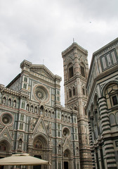 Old architecture in Florence, Italy 