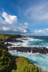 Phillip Island coastline, view north, Victoria Australia