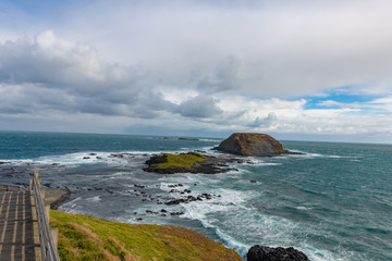 Stormy seas, Nobbies Point, Phillip Island, Victoria, Australia