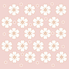 beautiful flowers  pattern