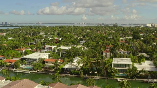 Miami upper class luxury rich neighborhood mansion homes