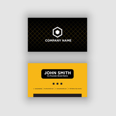 Business card. Vector. Exclusive and Modern design	