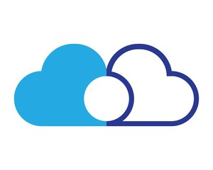 cloud logo template