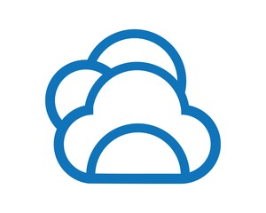 cloud logo template