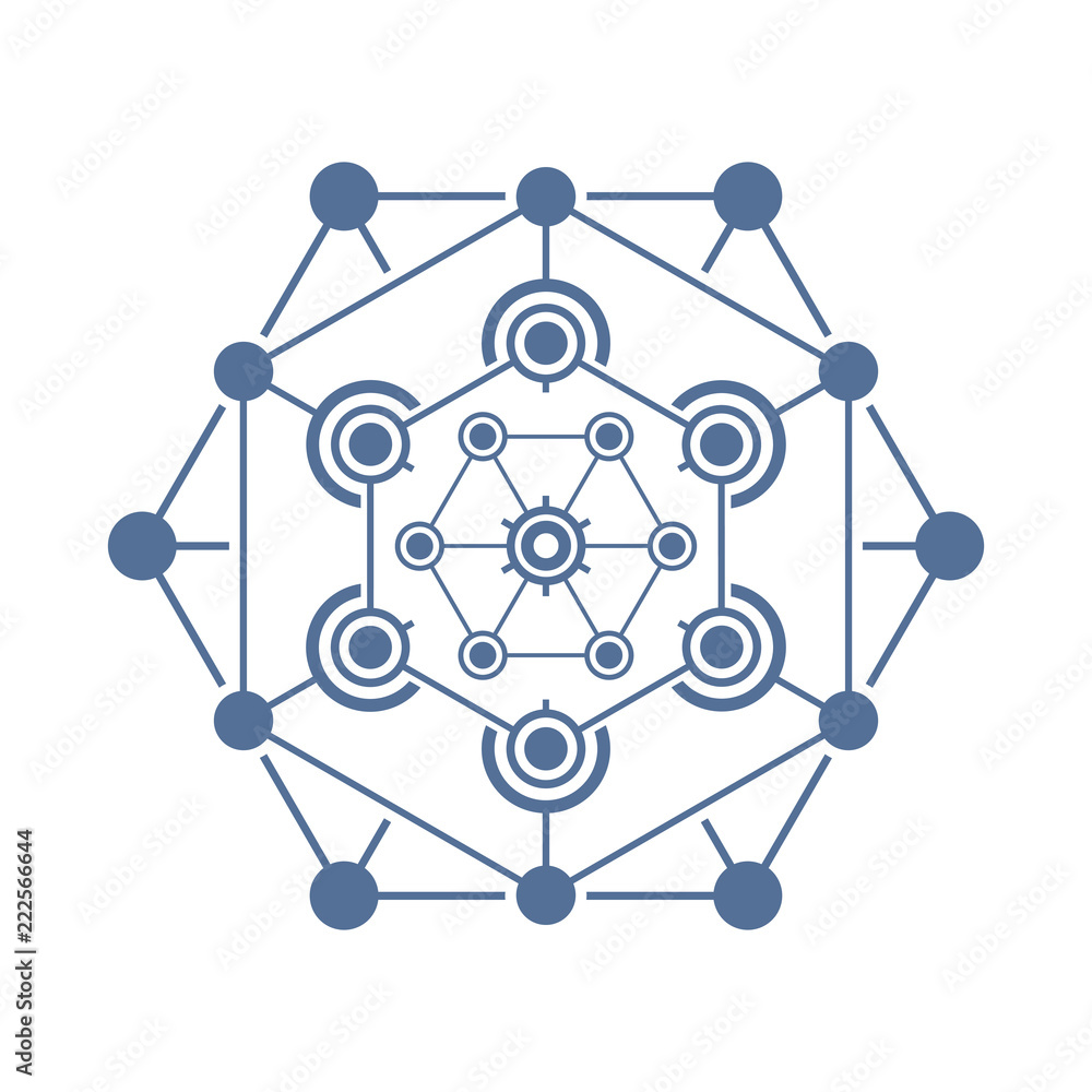 Poster abstract flat wire frame shape. global connection concept template for your design.
