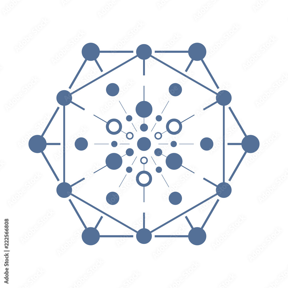 Poster abstract flat wire frame shape. global connection concept template for your design.