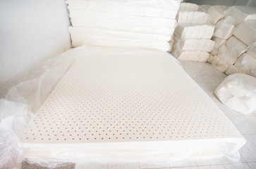 Fototapeta na wymiar Nature para latex pillow and mattress