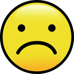 Fototapeta premium Cute emoticon icon