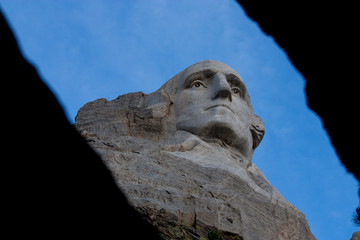 Fototapeta premium Mt Rushmore Washington Between Angles