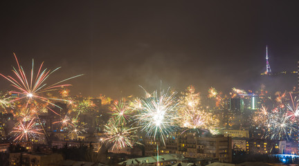 New Year in Tbilisi, Georgia
