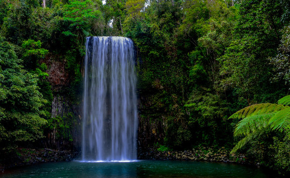 milla milla falls in north queensland australia