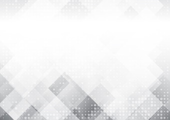 Geometric gray and white color abstract background vector illustration EPS 10