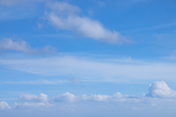 Blue sky background with cloud.