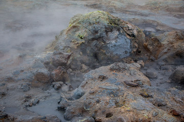 Steam from geothermic