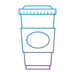 coffee drink in plastic container