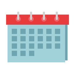 calendar reminder isolated icon