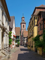 Altstadt von Riquewihr, Grand Est, Frankreich 