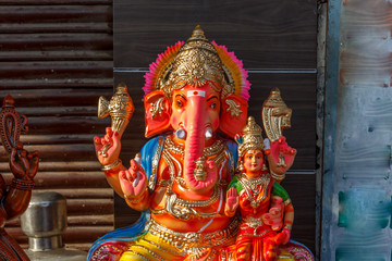 tiny lord colorful ganesha idols for golu Navaratri
