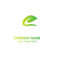 Obraz premium leaf nature logo design element