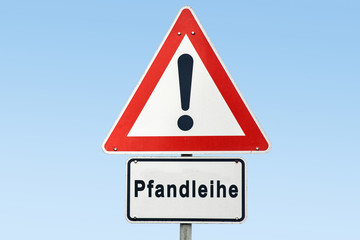 Schild 327 - Pfandleihe